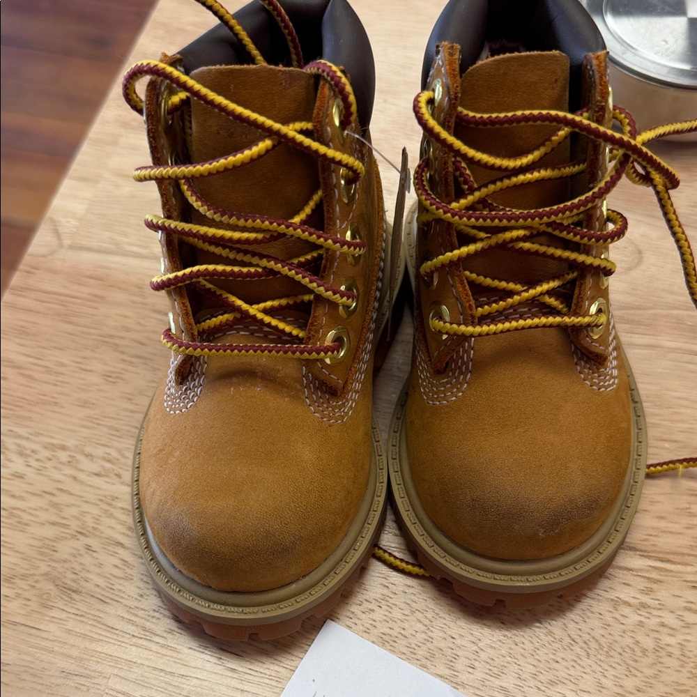 Kids Tan Boots